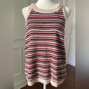Belldini Women’s Sleeveless Pullover Sweater Size Large
